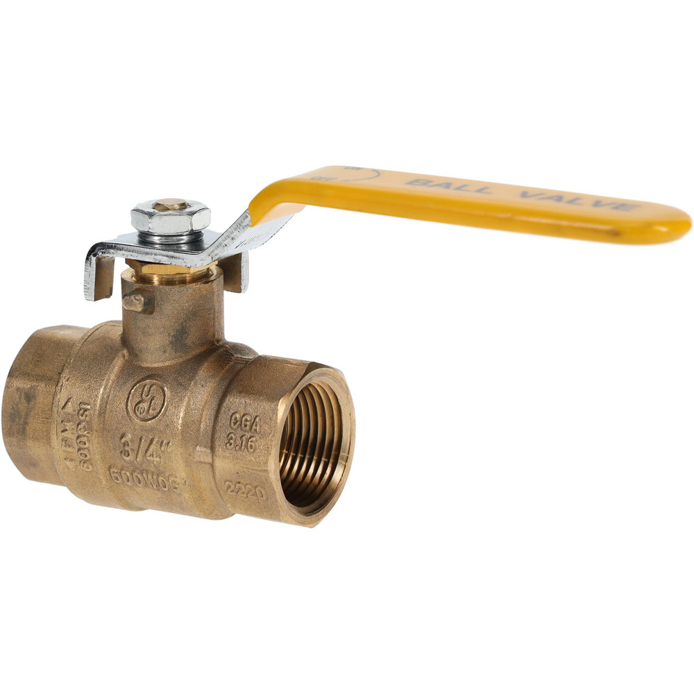 Parker Standard Manual Ball Valve: 1/2" Pipe, Full Port - XV501SS-8