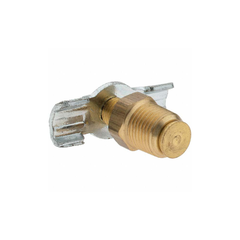 ANDERSON METALS 1/8" Pipe, External Seat Drain Cock & Shutoff Valve - 1043