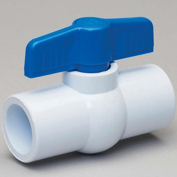B&K Mueller 2-Way Manual Ball Valve: 3/4" Pipe, Full Port - 107-634-NP