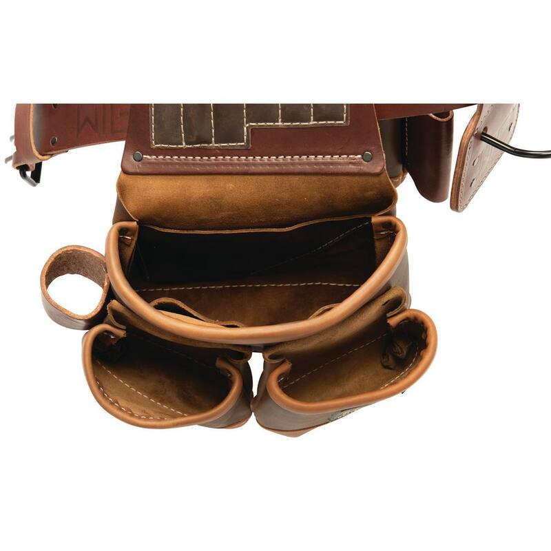 Weaver Tool Gear Framer Pro Brown Leather Waist Tool Belt - 85250-45-01