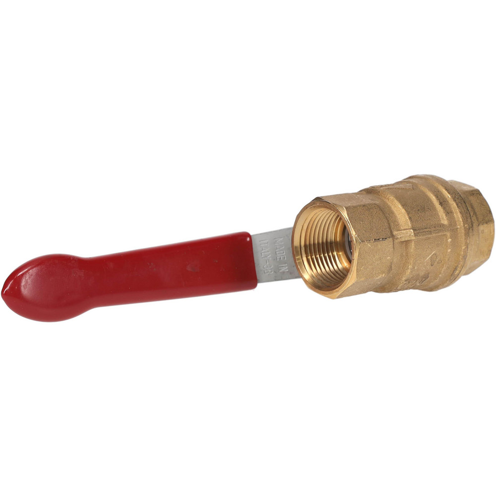 Value Collection 1-Way Manual Ball Valve: 3/4" Pipe, Full Port - S92E48R