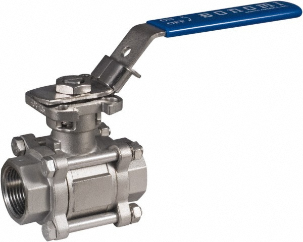 BONOMI Full Port Manual Ball Valve: 4" Pipe, Full Port - 720LL 4