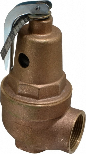 Conbraco ASME Section IV Safety Relief Valve: 1" Inlet, 15 Max psi - 10-615-01