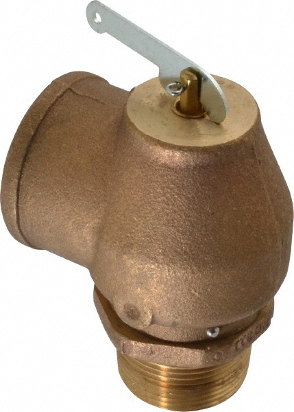 Conbraco ASME Section IV Safety Relief Valve: 1" Inlet, 15 Max psi - 10-615-01