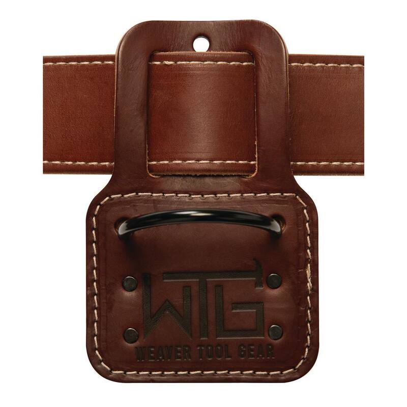 Weaver Tool Gear Left-handed Super Framer Leather Brown Tool Belt - 85210-45-01