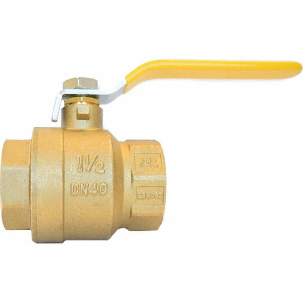 Control Devices 2-Way Manual Ball Valve: 1-1/4" Pipe, Full Port - BVP12P12-0LA