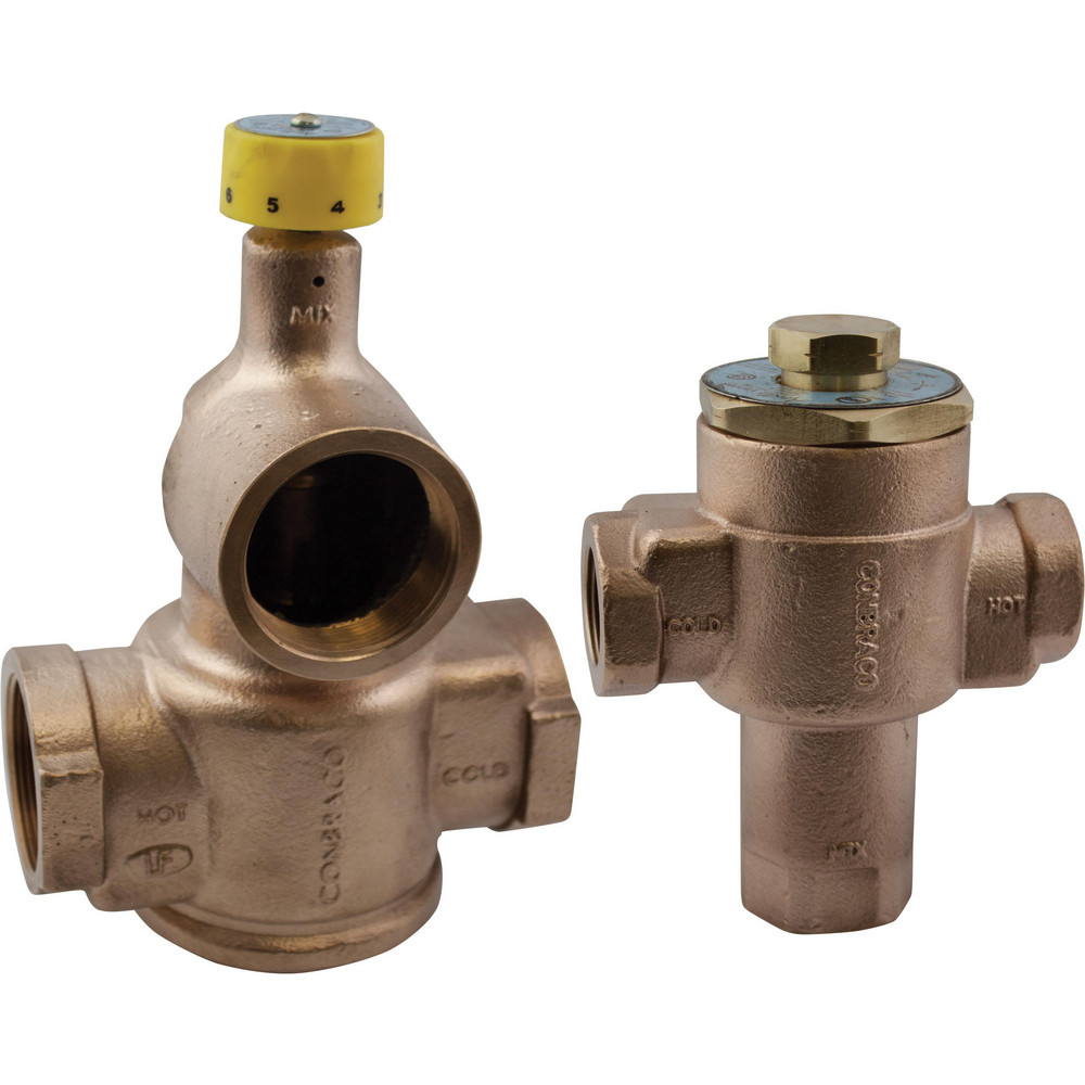 Apollo® 1-1/2" Pipe, 150 Max psi, Bronze Water Mixing Valve & Unit - 34C107H1