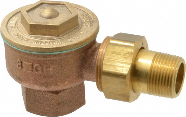 Hoffman Speciality 1/2 Male" Pipe, Brass Thermostatic Steam Trap - 401536