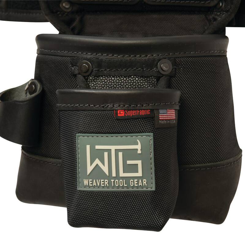 Weaver Tool Gear Super Trimmer Black Nylon Waist Tool Belt - 85101-65-00
