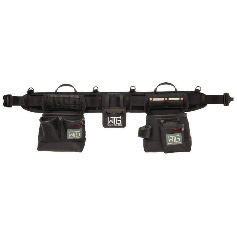 Weaver Tool Gear Super Trimmer Black Nylon Waist Tool Belt - 85101-65-00