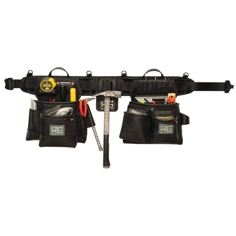 Weaver Tool Gear Left-handed Framer Nylon Black Tool Belt - 85110-65-00
