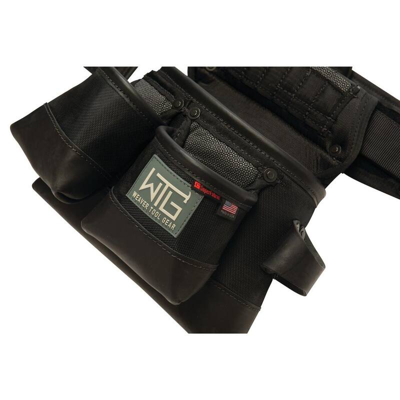 Weaver Tool Gear Left-handed Framer Nylon Black Tool Belt - 85110-65-00
