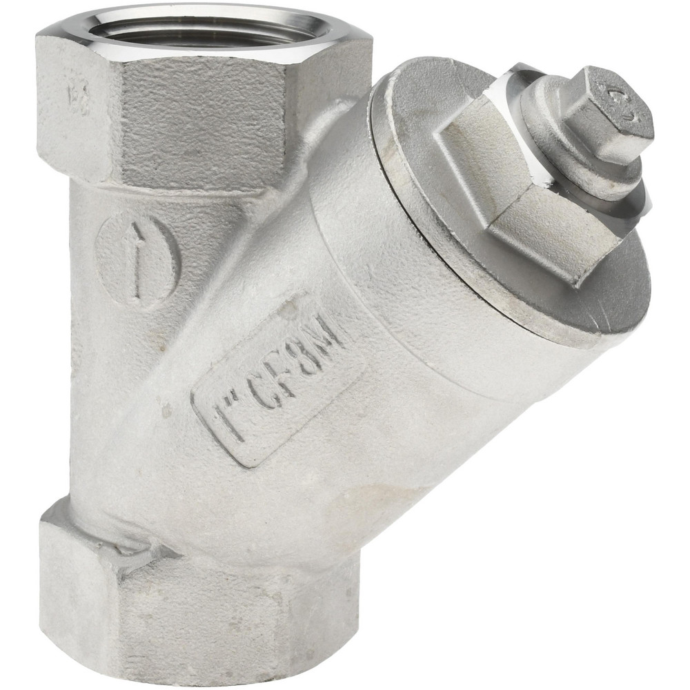 Legend Valve 1" Pipe, FNPT Ends, Cast Iron Y-Strainer - 105-525