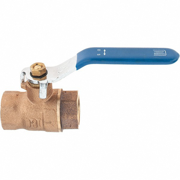 NIBCO Standard Manual Ball Valve: 1/2" Pipe, Full Port - NJ93006