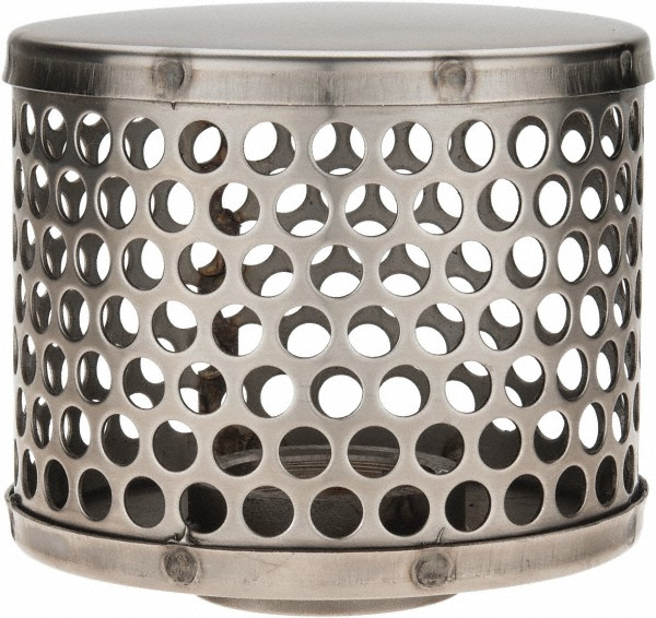 Kuriyama of America 8" Hose, Round Hole Strainer - RHS800