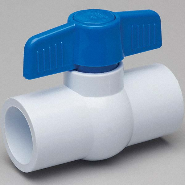 B&K Mueller 2-Way Manual Ball Valve: 2" Pipe, Full Port - 107-638-NP