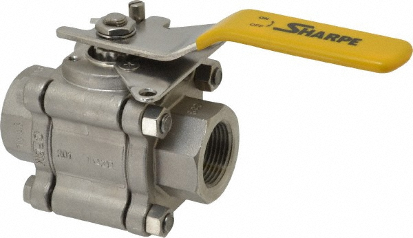 Anvil Standard Manual Ball Valve: 1" Pipe, Full Port - 4352115800