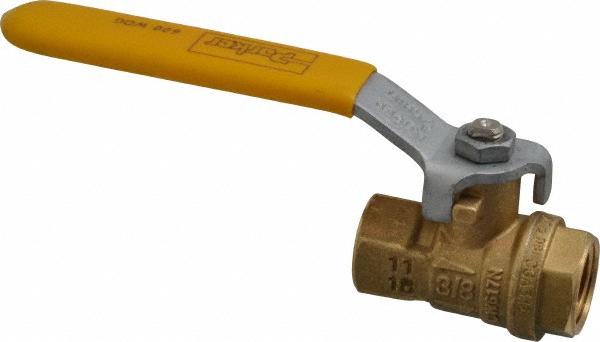 Specialty Mfr Standard Manual Ball Valve: 3/8" Pipe - 3820090