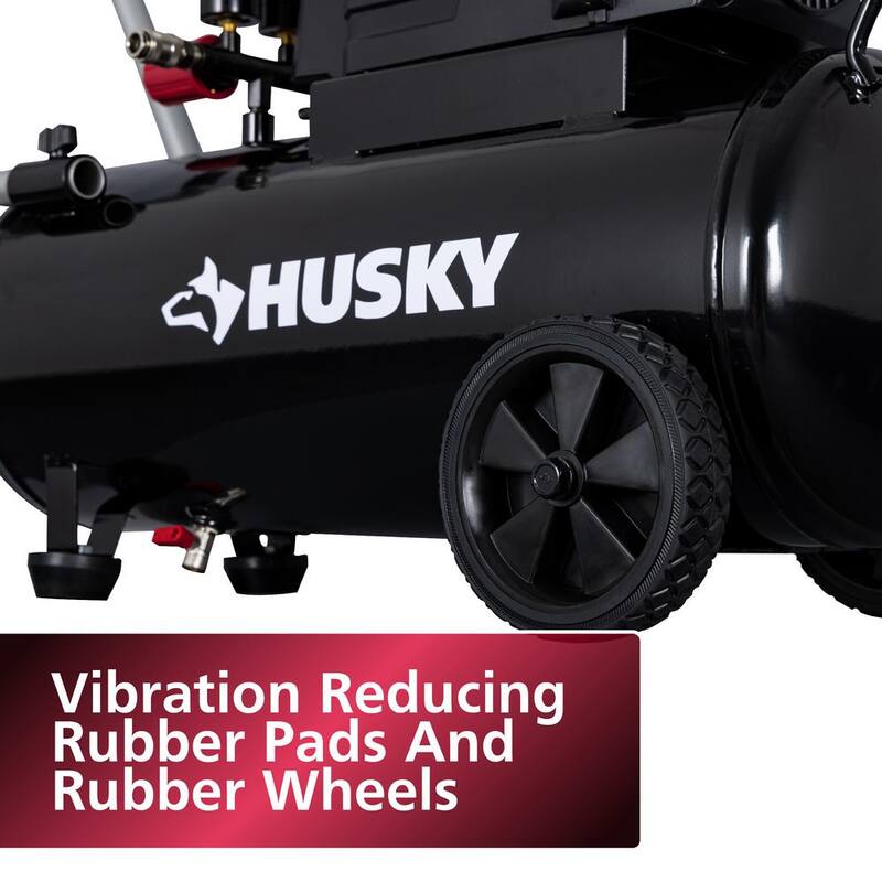 Husky 8 Gallon 150PSI Hotdog Air Compressor - 0300816
