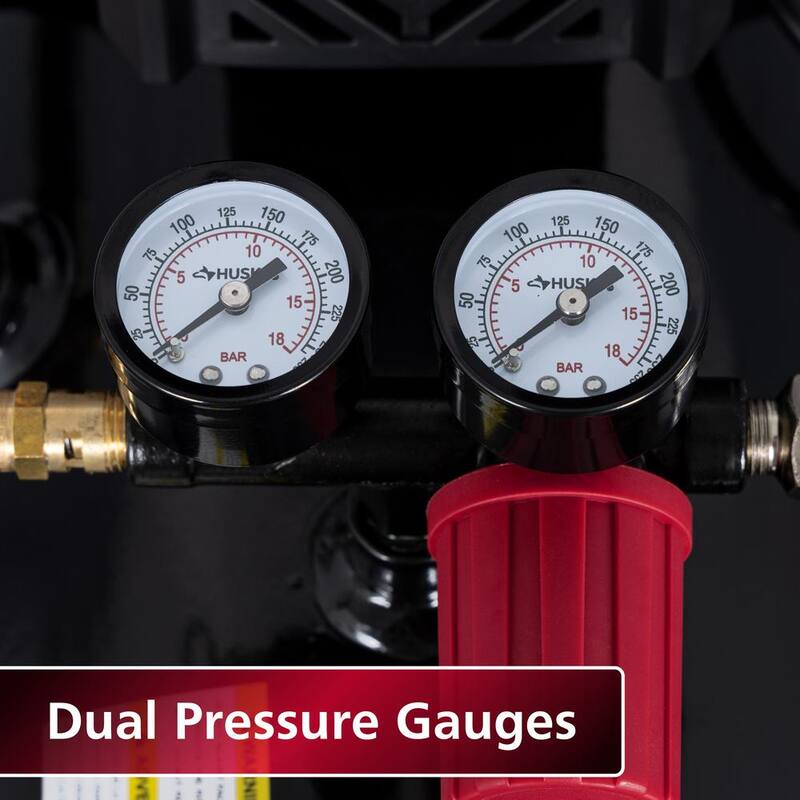 Husky 8 Gallon 150PSI Hotdog Air Compressor - 0300816