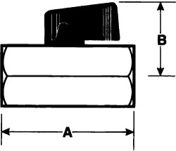 Voss Miniature Manual Ball Valve: 1/8" Pipe, Full Port - MBMF-02