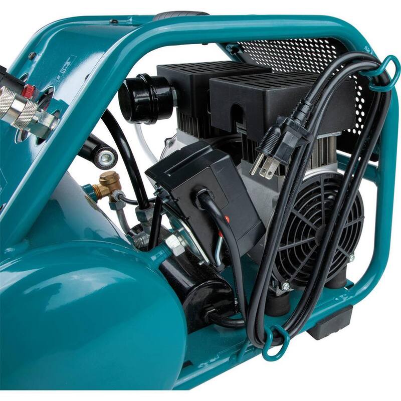 Makita Quiet Series 1-1/2 HP 3 Gal. Oil-Free Electric Air Compressor - MAC320Q