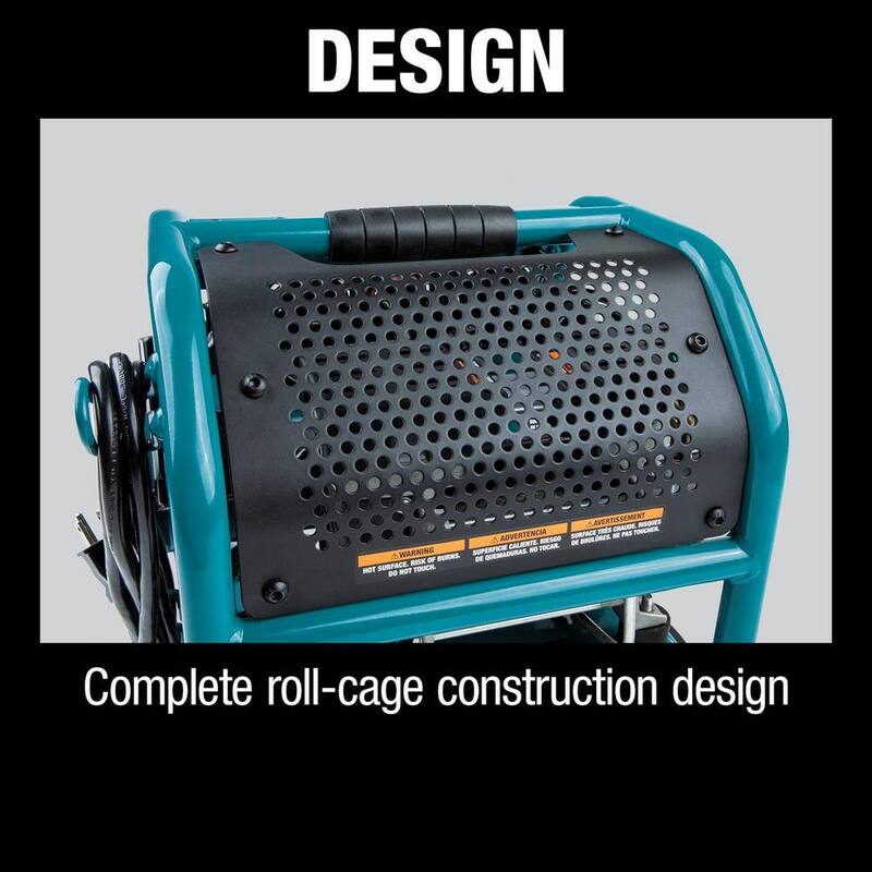 Makita Quiet Series, 1/2 HP, 1 Gal. Compact, Oil-Free, Electric Air Compressor - MAC100Q