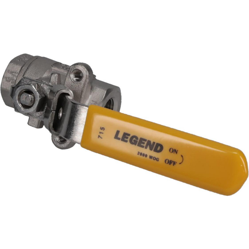 Legend Valve Standard Manual Ball Valve: 1-1/4" Pipe, Large Port - 113-106