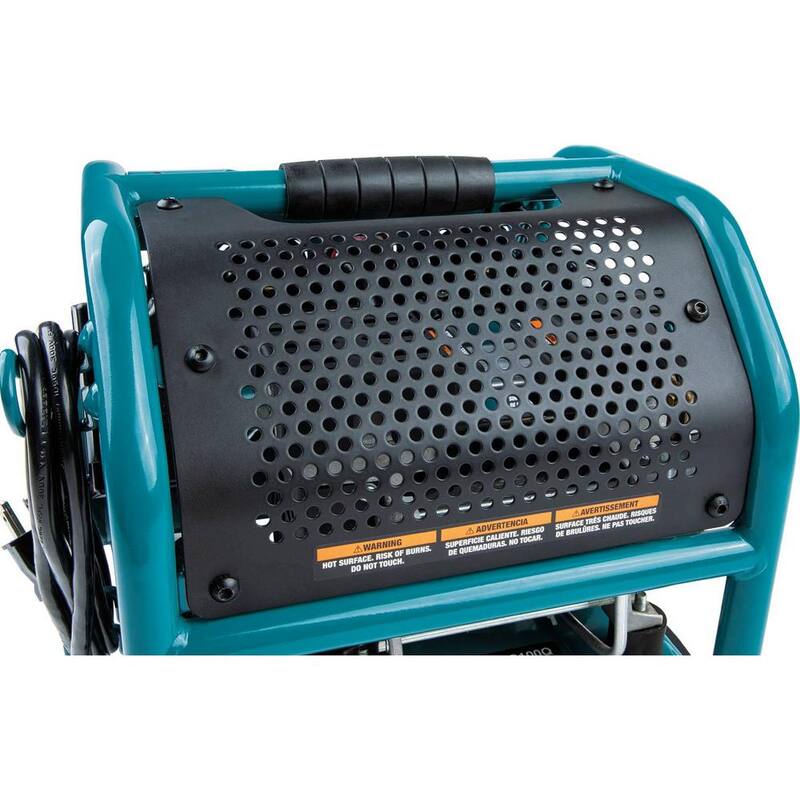 Makita Quiet Series 1/2 HP, 1 Gal. Compact, Oil-Free, Electric Air Compressor, and 18-Gauge Brad Nailer Combo Kit - MAC100QK1