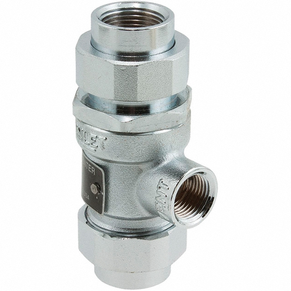Conbraco 1/2 Thread, 175 psi WOG Rating, Bronze Reduced Pressure Backflow Preventer Valve - 4ALF203A2F
