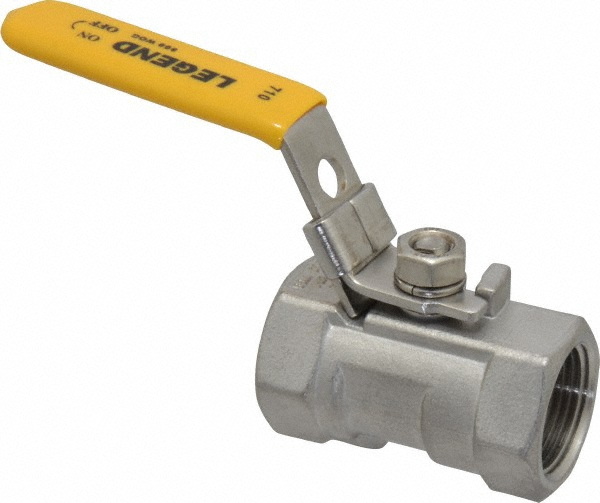 Anvil Standard Manual Ball Valve: 1-1/4" Pipe, Standard Port - 4352106980