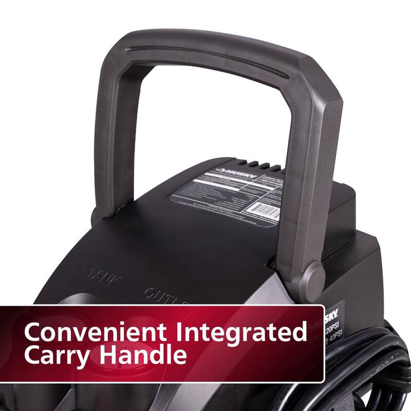 Husky 3 Gal. 120PSI Portable Electric Pancake Air Compressor - 0210342A