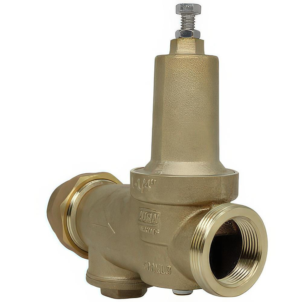 Zurn Pressure Reducing Valves: Pipe Size: 1.25; End Connection: FNPT x FNPT; Body Material: Bronze - 114-600XL3HR