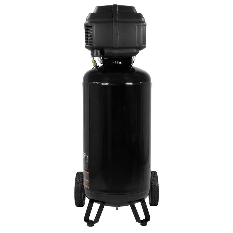 Husky 27 Gal. 200 PSI Oil Free Portable Vertical Electric Air Compressor - C271H
