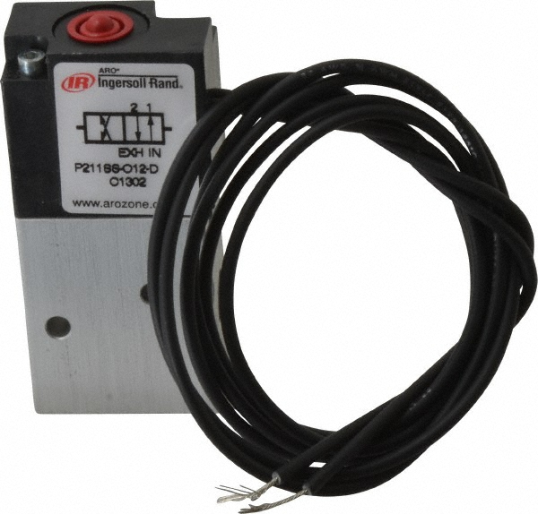 Parker Solenoid Valve: 2-Way, 3/8" Port, NPT - 06F23O2140A3F