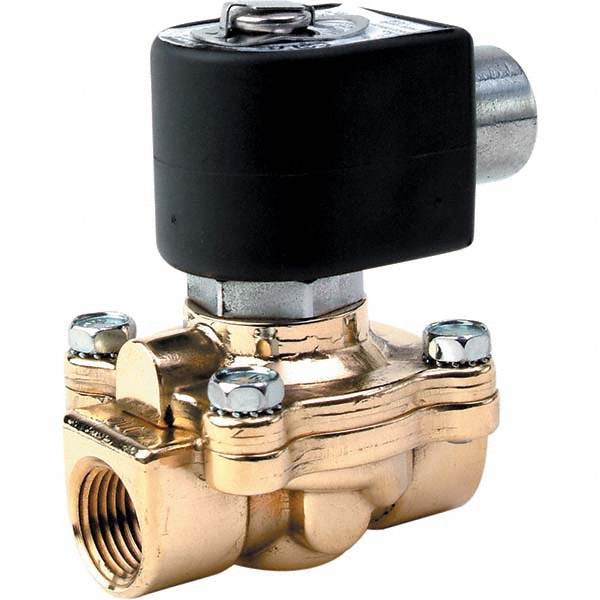 Parker Solenoid Valve: 2-Way, 3/8" Port - 06F25C2432ACF4C05