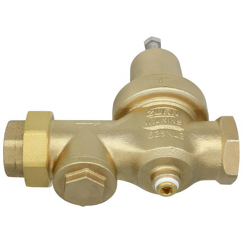 Zurn Pressure Reducing Valves: Pipe Size: 1; End Connection: FNPT x FNPT; Body Material: Bronze - 1-625XL3HR