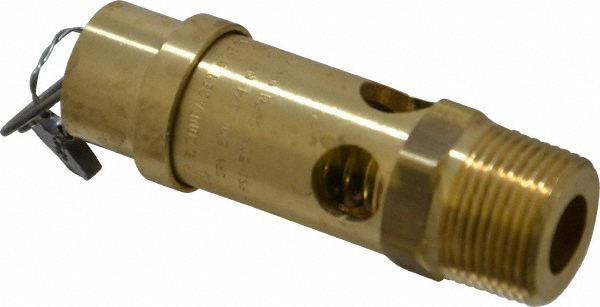Bell & Gossett Reducing Valve Relief Valve: 1/2" Inlet, 125 Max psi - 110193LF