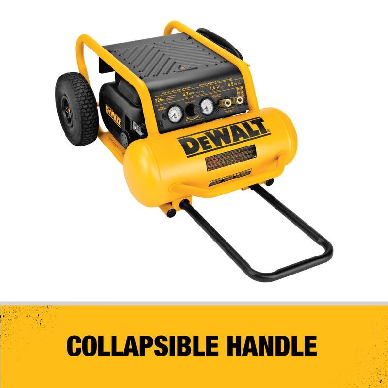 DEWALT 4.5 Gal. Portable Electric Air Compressor - D55146