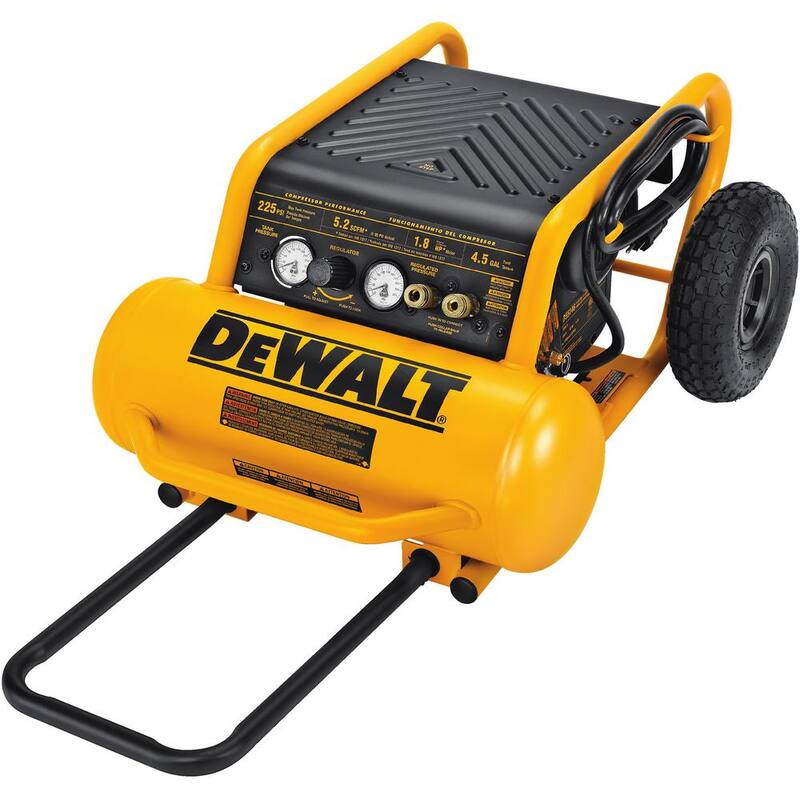 DEWALT 4.5 Gal. Portable Electric Air Compressor - D55146