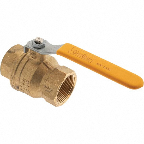 Parker Standard Manual Ball Valve: 1-1/2" Pipe - BD-XV520P-24-1