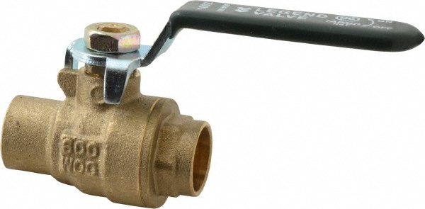 Legend Valve Full Port Bi-Directional Manual Ball Valve: 1/2" Pipe, Full Port - 101-083NL