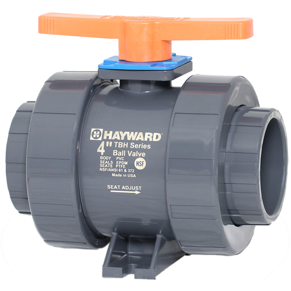 Hayward Flow Control Z Manual Ball Valve: 3" Pipe, Full Port - TBH1300A0TV0Z00