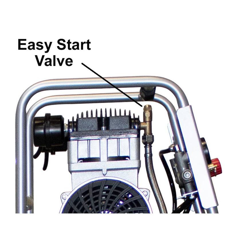 California Air Tools 10 Gal. 2.0 HP Ultra Quiet and Oil-Free Electric Air Compressor - 10020C