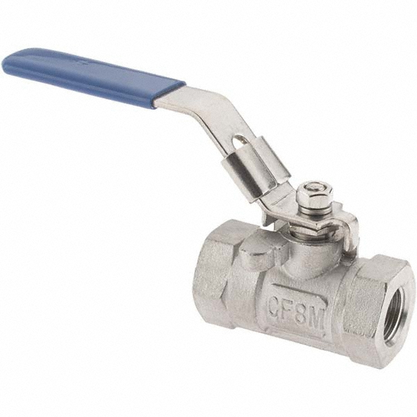 NIBCO Standard Manual Ball Valve: 3/8" Pipe, Reduced Port - NL940Q5