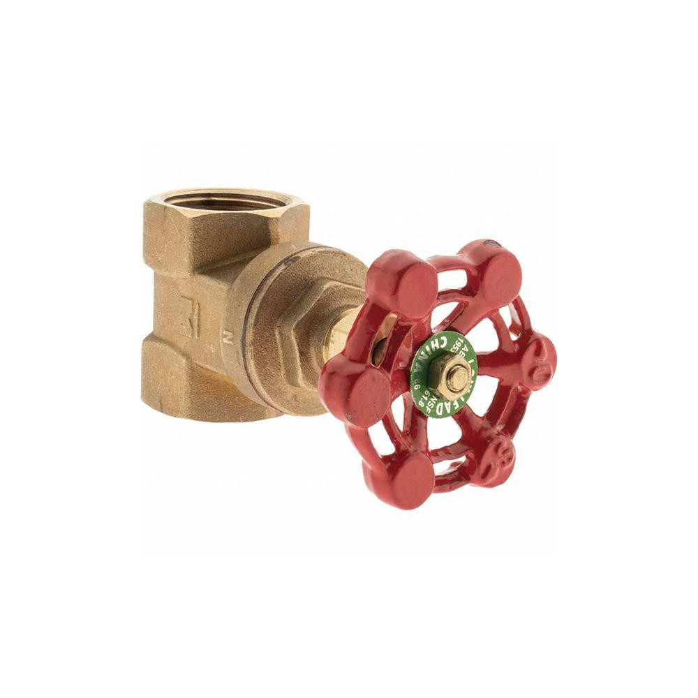 Mueller Industries Gate Valve: Gate, 1" Pipe, FNPT x FNPT, Bronze - 19069