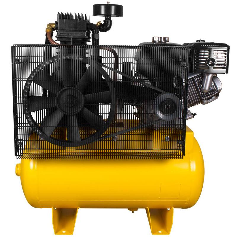 DEWALT 30 Gal. 2-Stage Portable Gas-Powered Truck Mount Air Compressor - DXCMH1393075