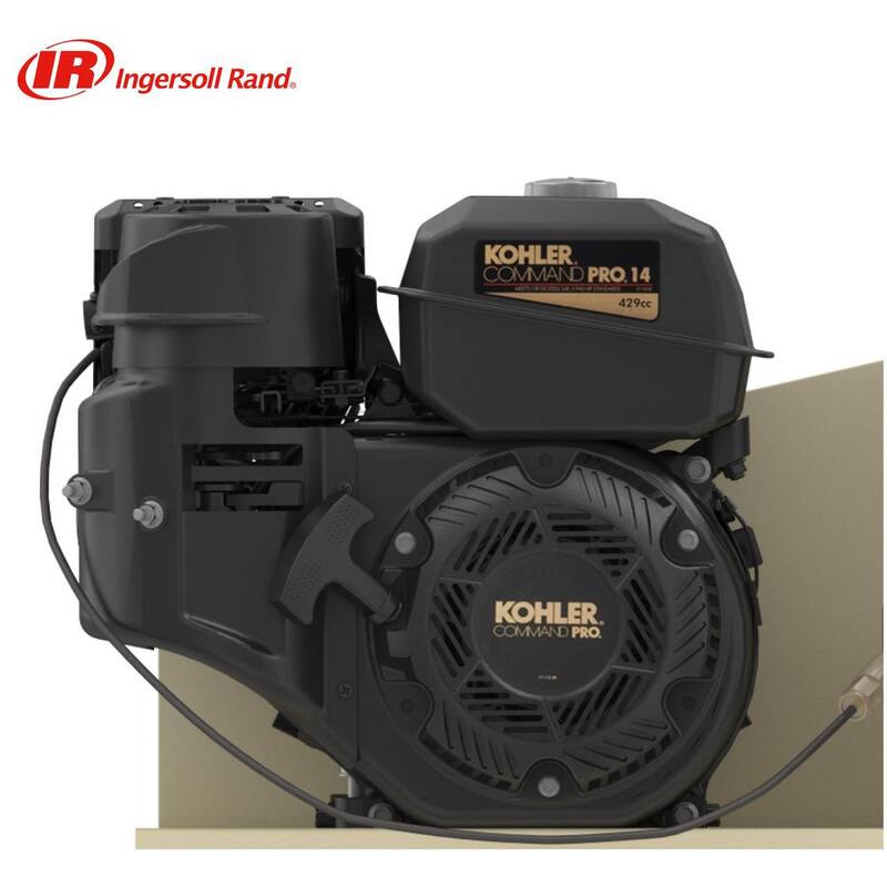 Ingersoll Rand Type 30 Reciprocating 30 Gal. 175 Max PSI, 14 HP Kohler Gas Truck Mount Air Compressor - 2475F14G