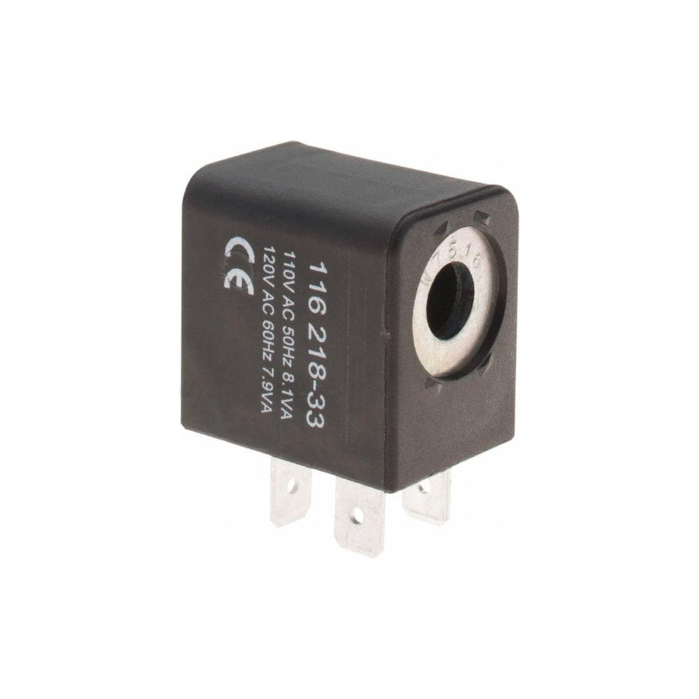 ARO/Ingersoll-Rand 120 AC Volt, Din Connection Coil Lead Length, Class F, Solenoid Coil - 116218-33