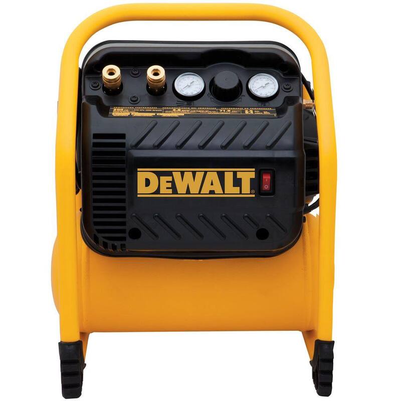 DEWALT 2.5 Gal. Portable Electric Heavy Duty 200 PSI Quiet Air Compressor - DWFP55130